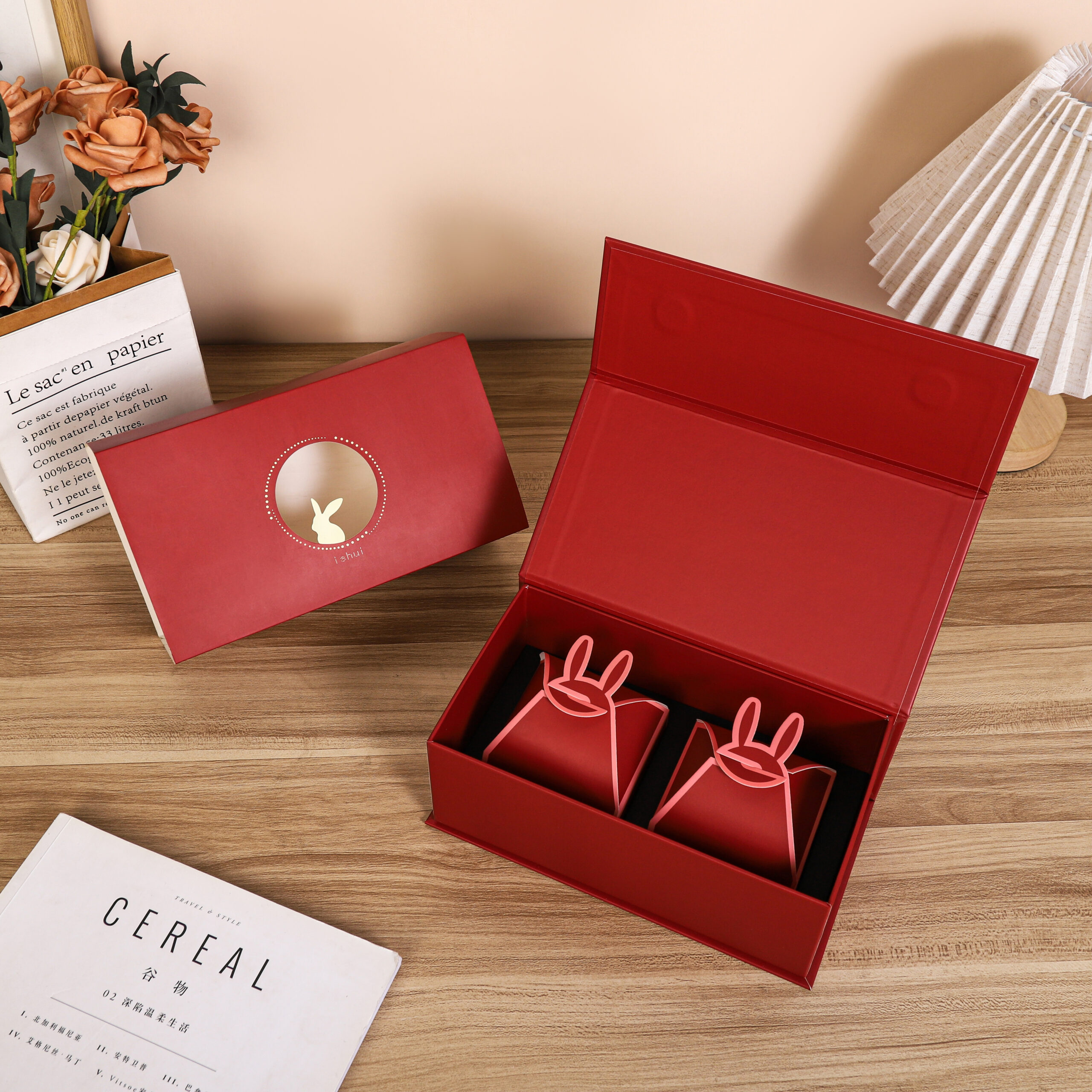 empty gift boxes